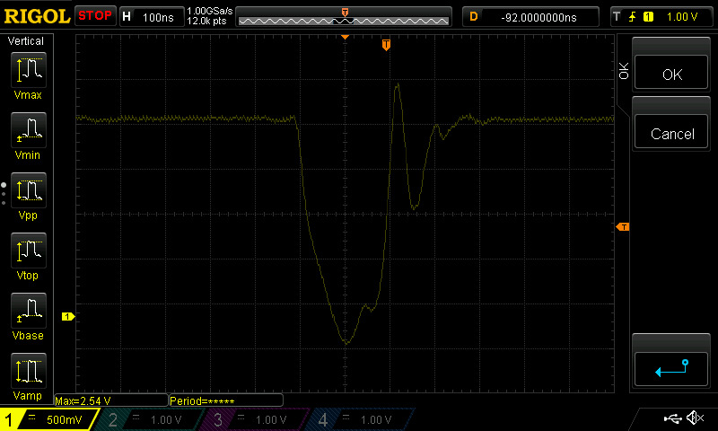 Voltage glitch example